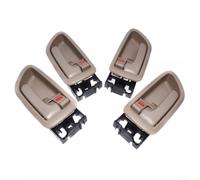 ARMYJY Jeu complet de baguettes de poignée de porte intérieure pour Toyota Tundra 2000 2006 avant et arrière (avant gauche + droite)