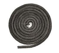 ARMYJY Joint de Porte de poêle à Bois, Corde de 9 mm x 3 mètres Rond en Fibre de Verre, Réfractaire Insert cheminée, Joint Porte poele a Bois Tresse poele a Granule pour Poêle a Bois Cheminée