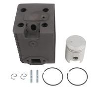 ARMYJY Kit cylindre 45mm hauteur 55mm avec 1 cylindre 1 piston 4 anneaux 1 broche métal pour Wacker WM80 BS500 BS600 BS700 0099336