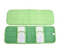 ARMYJY Lot de 4 serpillères réutilisables en microfibre pour balai Swiffer XL - 45 x 15 cm - Recharges de nettoyage humide/sec - 12 mm d'épaisseur - Lavable en machine jusqu'à 100 fois