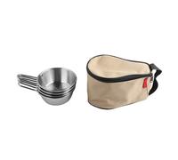 ARMYJY Lot de 4 supports de joint de poêle de barbecue, entretoises en acier inoxydable pour foyer, bouilloire pour grille de cuisson, compatible avec plancha et pour modèles Weber