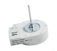 ARMYJY Moteur de ventilateur de réfrigérateur Samsung DA31-00146J - Refroidisseur d'évaporateur de rechange pour congélateur CC 12 V 2,8 W - Fonctionnement silencieux - Blanc - 6,1 x 7,54 cm
