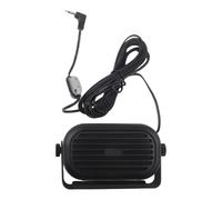 ARMYJY SP-35 Haut-parleur externe pour Icom IC-2730 ID-5100 ID-4100 IC-7100 5 W avec câble de 2 m et support réglable Noir