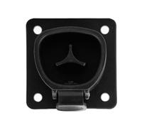 ARMYJY Support de câble de charge mural pour Tesla - Support mural en ABS avec 4 vis - Noir