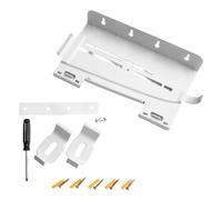 ARMYJY Support mural en métal pour console PS5 Pro et PS5, support de rangement robuste et peu encombrant avec matériel d'installation facile, noir