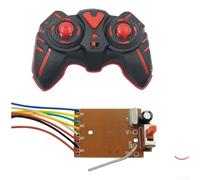 ARMYJY Télécommande sans fil en plastique ABS pour carte PCB (rouge) | Corps en plastique ABS robuste, options rouges ou bleues, design léger, pour une utilisation fréquente de bricolage