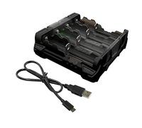 Armytek Handy C4 Pro Chargeur USB pour 4 batteries avec fonction Power Bank