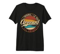 Arnaud L'Original Le Vrai L'Unique Hommes & Garçons T-Shirt Haut de Gamme