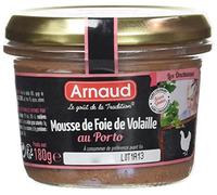 ARNAUD Mousse de Foie de Volaille au Porto 180 g - Pack de 12