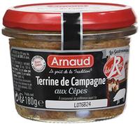 ARNAUD Terrine de Campagne Label Rouge aux Cèpes 180 g