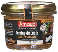ARNAUD Terrine de Lapin aux Pruneaux 180 g - Pack de 12