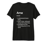 Arne Définition du nom Dictionnaire Amusant T-Shirt Haut de Gamme