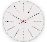 Arne Jacobsen Horloge Murale, Multicolore, 10 x 28 x 28,5
