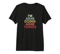 Arne Name Arne Personalized Name First Given T-Shirt Haut de Gamme