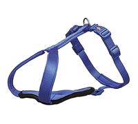 Trixie 1998802 Arnés-Y Premium, L-XL : 80-95 cm/25 mm, Azulcobalt, L