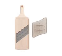 Arnest Mandoline Japonaise Trancheuse de Chou - 3 vitesses - Avec support de sécurité - Lames en acier inoxydable - Facile à nettoyer - Râpe à légumes - Trancheuse à choux - Fabriquée au Japon Forest