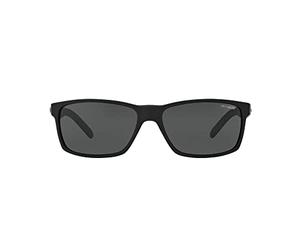 ARNETTE homme 0AN4185 447/87 58 Montures de lunettes, Noir (Black Rubber/Gray)