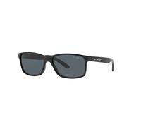 Arnette, Homme, Accessoires, Noir, Taille: 59 MM Lunettes de Soleil Polarisées Noires/Grises Slickster