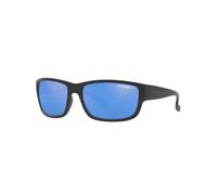 Arnette, Homme, Accessoires, Noir, Taille: 62 MM Noir/Bleu Lunettes de soleil Bushwick