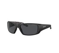 Arnette Homme Sunglass AN4182 Hot Shot - Couleur du Monture: Caoutchouc noir, Couleur de Lentille: Gris foncé