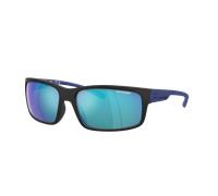 Arnette Homme Sunglass AN4242 Fastball 2.0 - Couleur du Monture: Noir mat, Couleur de Lentille: Bleu