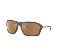 Arnette Homme Sunglass AN4329 Nitewish - Couleur du Monture: Gris mat, Couleur de Lentille: Brun miroir or polarisé
