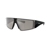 Arnette Homme Sunglass AN4332 Saturnya - Couleur du Monture: Noir recyclé, Couleur de Lentille: Gris clair Effet miroir Agent