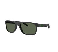 Arnette Homme Sunglass AN4341 Khim - Couleur du Monture: Noir mat/brillant, Couleur de Lentille: Vert foncé