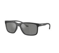 Arnette Homme Sunglass AN4359 Headlight - Couleur du Monture: Gris transparent mat/brillant, Couleur de Lentille: Argent effet miroir gris