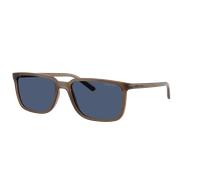 Arnette Homme Sunglass Dinsky - Couleur du Monture: Tabac opalin, Couleur de Lentille: Bleu foncé