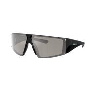 Arnette Homme Sunglass Saturnya - Couleur du Monture: Noir recy ouleur de Lentille: Gris clair Effet miroir Agent