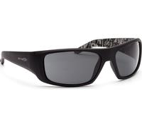 Arnette Lunettes de soleil Hot Shot AN4182 Rectangulaires Homme Noir Verres gris foncé S
