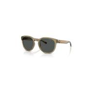 Arnette Homme Sunglass AN4371 - Couleur du Monture: Transparent Olive, Couleur de Lentille: Gris foncé