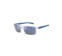 Arnette Lunettes de soleil Mwamba AN4322 Homme Monture cristal Verres gris foncé miroir Polarisés 57