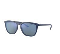 Arnette Unisex Sunglass AN4301 Fry - Couleur du Monture: Bleu marine mat, Couleur de Lentille: Polarisé Gris