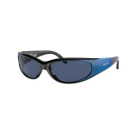 Arnette Unisex Sunglass AN4302 Catfish - Couleur du Monture: Bleu métallisé dégradé Noir, Couleur de Lentille: Bleu foncé