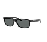 Arnette Unisex Sunglass Slickster - Couleur du Monture: Noir brillant, Couleur de Lentille: Gris foncé Polarisé