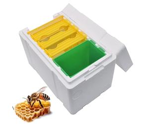 Arnia isolée pour l'élevage d'abeilles - Cassa par ruche | Accessoires pour animaux et jardins pour l'élevage ouvert de la pollinisation hivernale et récoltés dans la cour de la ferme et la terrasse