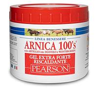 ARNICA 100'S - Arnica pour chevaux, Gel chauffant extra-fort Pearson [500ml]. Crème à l'arnica Gel fort griffe du diable et menthol. Pommade défatigante et relaxante
