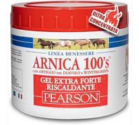 arnica 100's - Gel Pearson extra chaud - Crème forte à l'arnica avec griffe du diable et vert d'hiver - Pommade apaisante et relaxante (500 ml)