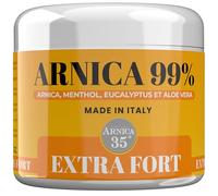 Arnica 35 - Arnica 99% Gel-Crème pour le Corps avec Menthol, Eucalyptus et Aloe Vera, Idéal pour Masser la Peau des Muscles et des Articulations, Fabriqué en Italie, 500 ml