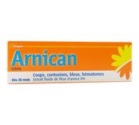 Arnican 4% Extrait D'Arnica Crème Coups Contusions Bleus Hématomes 50g