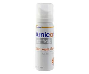 ARNICAN - Actifroid - Mousse crépitante à effet froid à base d'arnica - Effet apaisant - Aérosol 50 ml