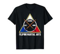 Arnis Kali Eskrima FMA Sparring Escrima Bâtons Drapeau T-Shirt
