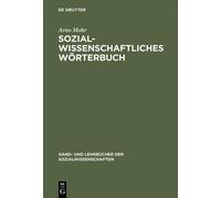 Arno Mohr Sozialwissenschaftliches Wörterbuch (Relié)