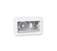 Arnocanali KPM504.3 Boîte porte-appareils 4 modules, avec fixation universelle pour tout fabricant, couleur blanche