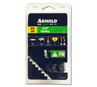 Arnold 1191-X1-0001 Hobby Chaîne De Tronçonneuse 44 Maillons Entraîneurs 1,52 Mm (3/8"") X 1,1 Mm 30 Cm