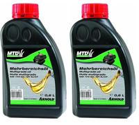 ARNOLD 6012-X1-0033 Huile Multigrade SAE 10W-30, Noir, 0,6 L (Lot de 2)