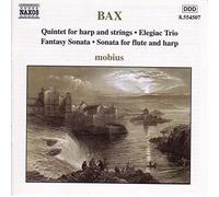 Arnold Bax : Quintette pour harpe et cordes - Trio élégiaque - Sonate fantaisie - Sonate pour flûte et harpe