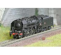 Arnold HN2544S Locomotive vapeur 141 R 463, SNCF, roues rayons, livrée noire, so